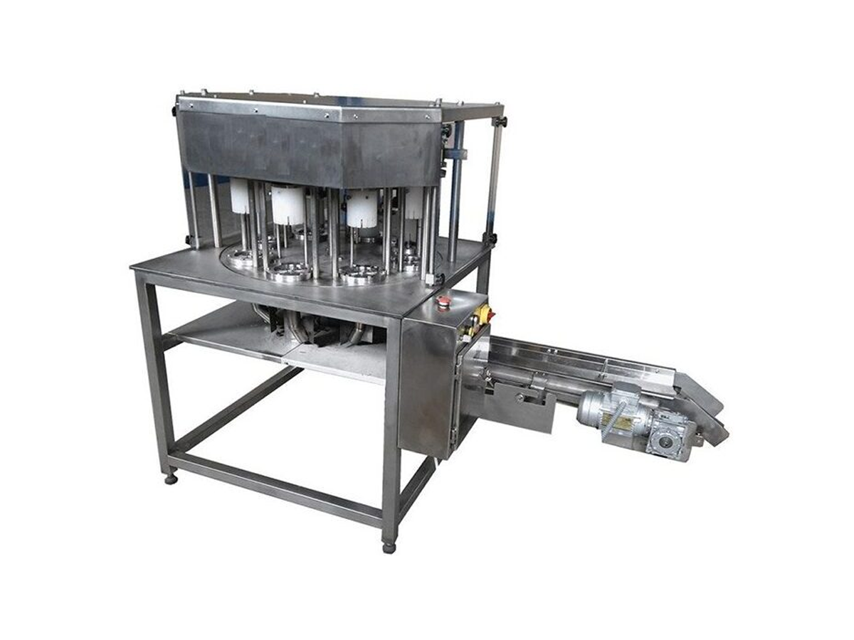 Maszyna do drylowania i krojenia jabłek Apple coring slicing machine — KRONITEK
