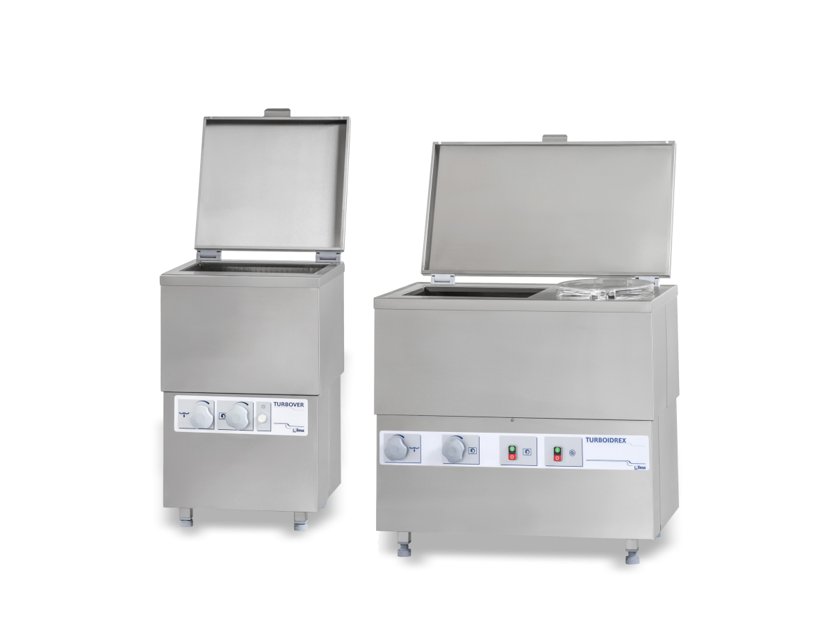 Automatyczna myjka warzyw TURBOIDREX & TURBOVER — NILMA